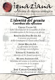 Ignaziana - rivista di ricerca teologica