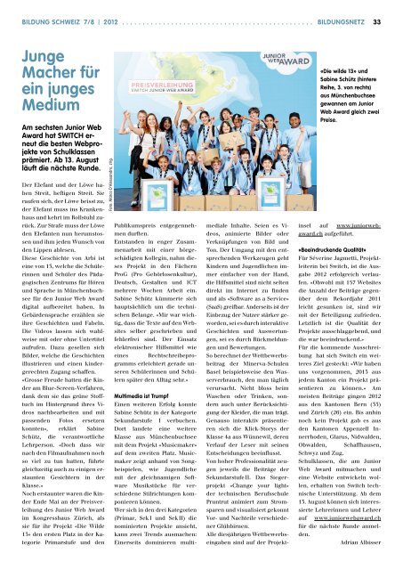 Heft 7/8 2012 - beim LCH