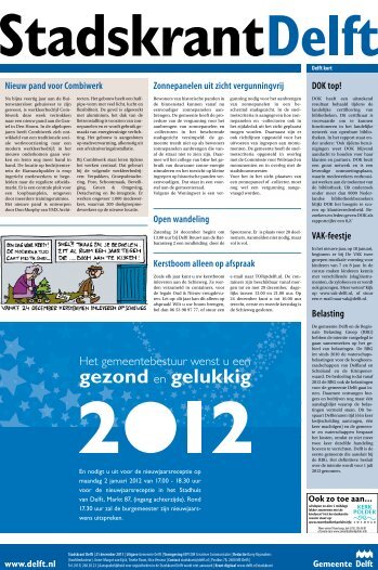 21 december - Delft.nl