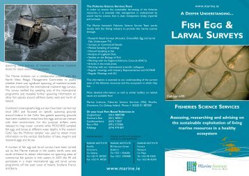 'Fish Egg & Larval Surveys' (1.1 Mb pdf). - Marine Institute