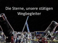 Die Sterne, unsere stÃ¤tigen Wegbegleiter - BTK Blog Portal