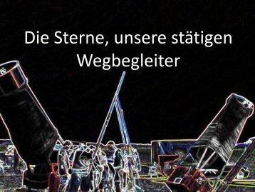 Die Sterne, unsere stÃ¤tigen Wegbegleiter - BTK Blog Portal