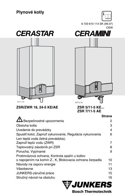Postup a uvedenie do prevádzky
