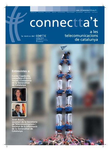 a les telecomunicacions de catalunya - ColÂ·legi Oficial d'Enginyers ...