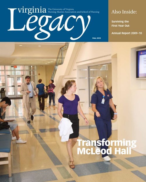 Transforming McLeod Hall - School of Nursing - University of Virginia