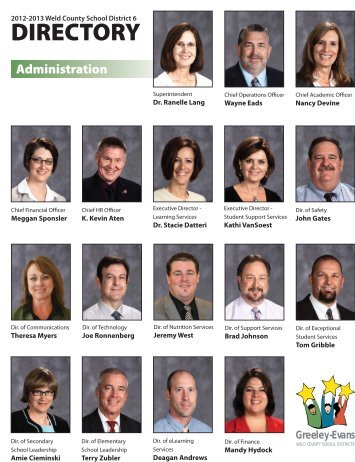 Leadership Directory - Greeley Schools