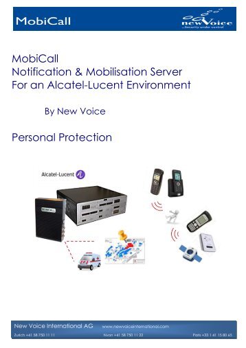 MobiCall Protection des personnes - New Voice International AG