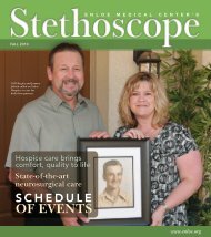 Download Stethoscope, Fall 2010 - Enloe Medical Center