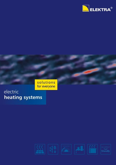 electric heating systems - Elektra