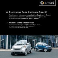 Bienvenue dans l'univers Smart ! - Concessionnaire Mercedes-Benz ...