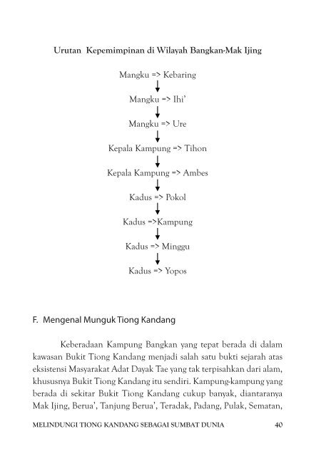 melindungi tiong kandang sebagai sumbat dunia - Forest Peoples ...