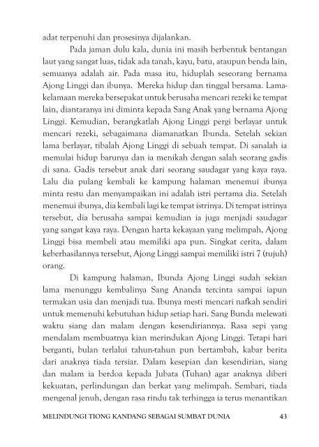 melindungi tiong kandang sebagai sumbat dunia - Forest Peoples ...