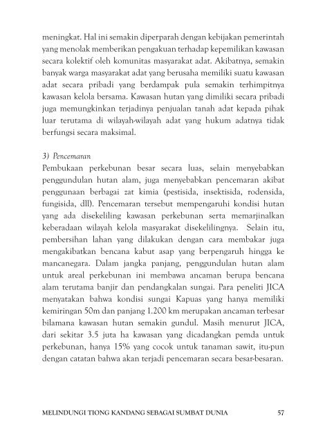 melindungi tiong kandang sebagai sumbat dunia - Forest Peoples ...