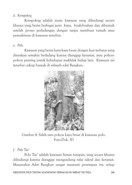 melindungi tiong kandang sebagai sumbat dunia - Forest Peoples ...