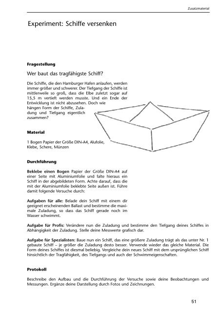 Wasser - Landesinstitut für Lehrerbildung und Schulentwicklung ...