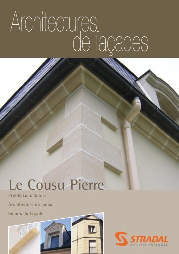 Catalogue Architectures de façade 2011 - untec