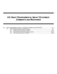 Draft EIS Comments & Responses - Missile Defense Agency