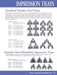 Impression Trays 2005 73-74 - American Tooth Industries