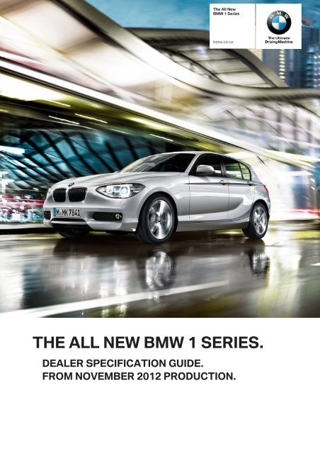 THE ALL NEW BMW 1 SERIES. - BMW New Zealand