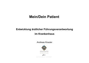 Dr. Andreas Krauter - Vinzenz Gruppe