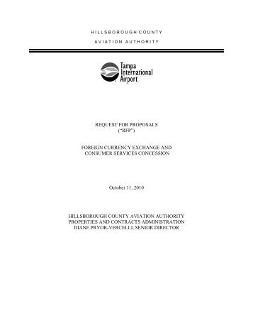 H I L L S B O R O U G H  C O U N T Y - Tampa International Airport