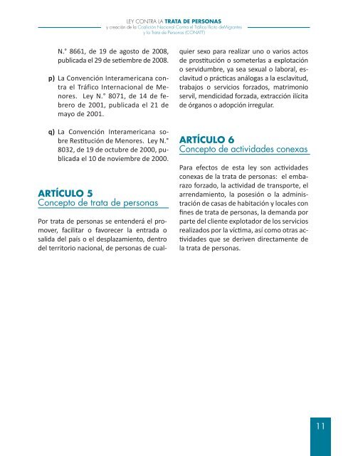 Ley Trata de Personas - DirecciÃ³n General de MigraciÃ³n y ExtranjerÃ­a