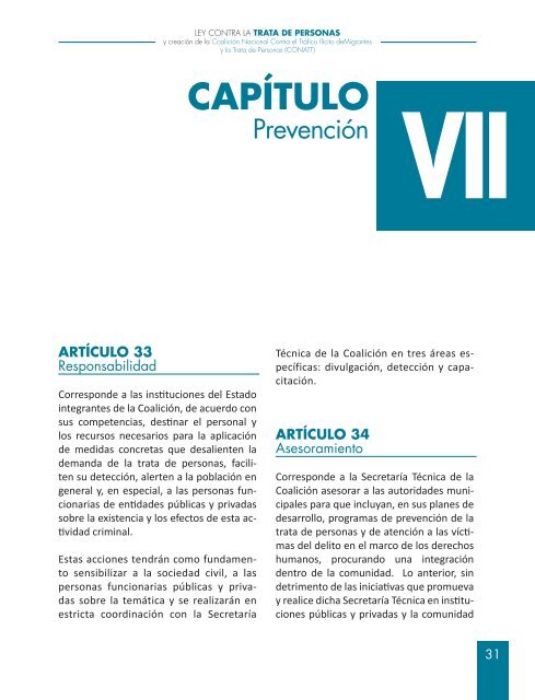 Ley Trata de Personas - DirecciÃ³n General de MigraciÃ³n y ExtranjerÃ­a