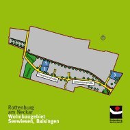 Wohnbaugebiet Seewiesen, Baisingen - Wir bauen auf Rottenburg