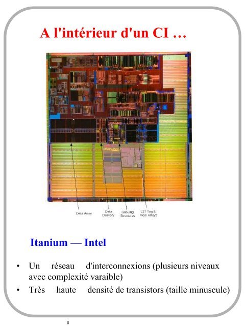 1. Les composants et circuits en Microélectronique - Free