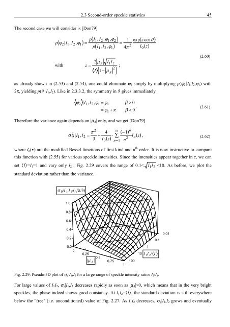 Application and Optimisation of the Spatial Phase Shifting ...