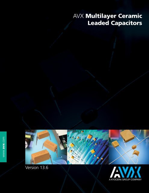 Multilayer Ceramic Leaded Capacitors - AVX