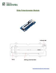 Slide Potentiometer Module - Arduino Egypt