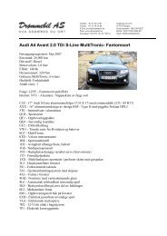 Audi A4 Avant 2.0 TDi S-Line MultiTronic- Fantomsort