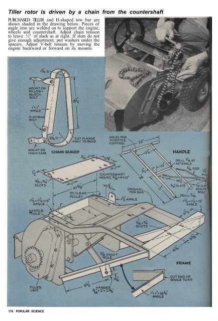 How to Build a Rotary Tiller - Vintage Projects