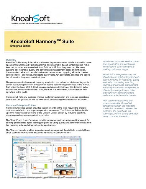 Harmony Enterprise Edition - QPC