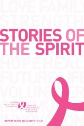 Download as a PDF. - Canadian Breast Cancer Foundation