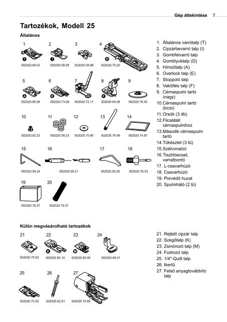 HasznÃ¡lati ÃºtmutatÃ³ - Bernina