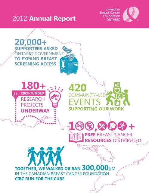 2012 Annual Report - Canadian Breast Cancer Foundation