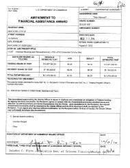 Amendment 1 Form CD-451, Special Award Conditions - Broadband ...