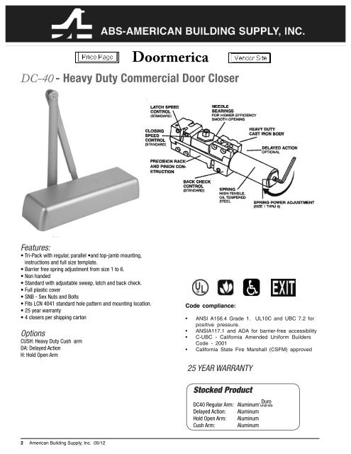 TAH Doormerica - StudioSupplier