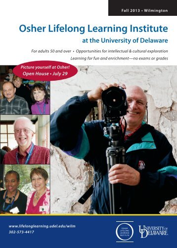 Download the Fall 2013 catalog - Osher Lifelong Learning Institutes ...