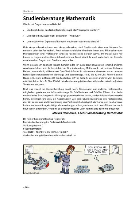 oiss07 - Fachbereich Mathematik - Technische UniversitÃ¤t Darmstadt