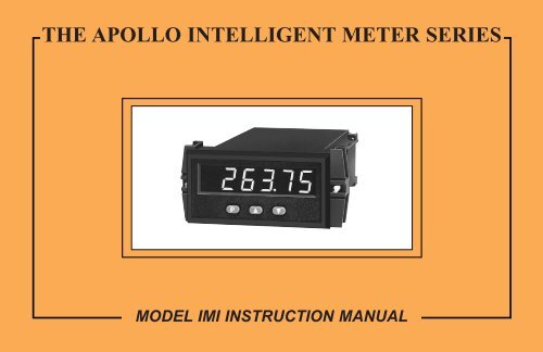 IMI Manual 719KB - Red Lion Controls