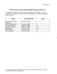 Sustainable Development Citizen Comments - City of Woodinville