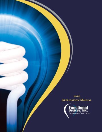 Download the Lighting Application Manual - Functional Devices, Inc.