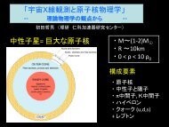 åå­æ ¸ç©çå­¦ã®çè«çç ç©¶ãã