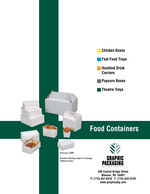 Food Containers