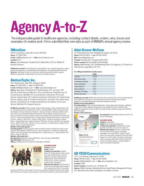 Agency A-to-Z - Haymarket Media Group
