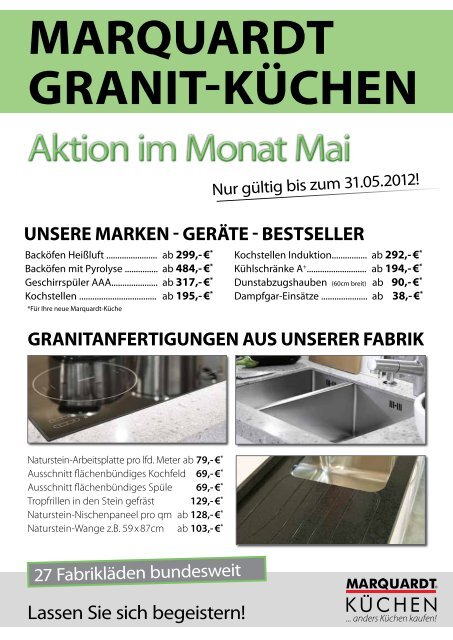 Marquardt Granit Kuchen