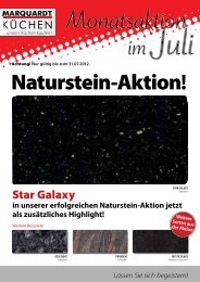 Naturstein-Aktion!